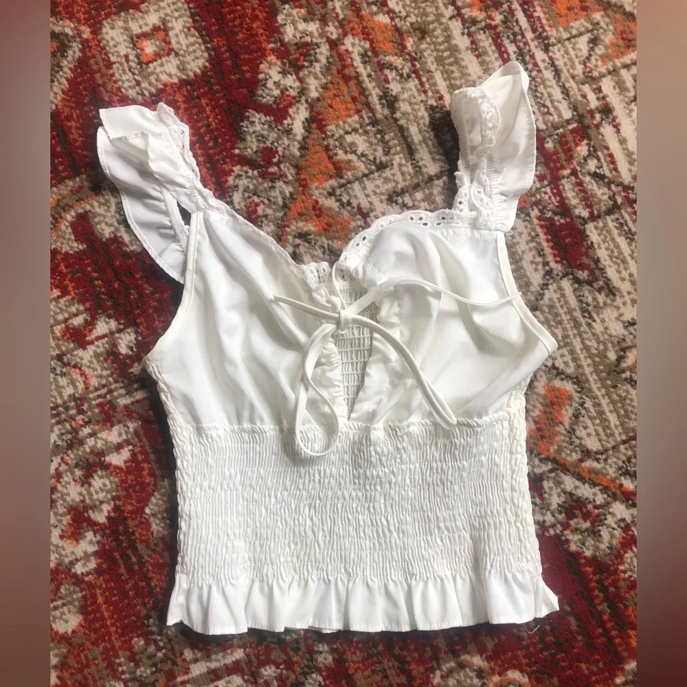 Milkmaid cotton top - Picture 2 of 3